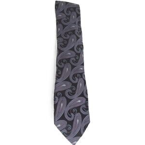 Ted Baker London Brown Paisley Silk Tie New
